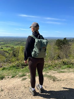 The Oise backpack in Green